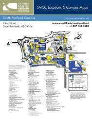 Campus Map - Southern Maine Community College