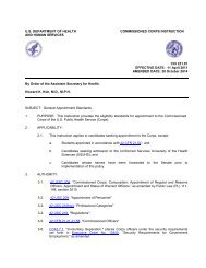 CCI 391.01 - Commissioned Corps Management Information System