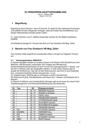 Protokoll der Hauptversammlung 01_10_09 - BRG 16 ...