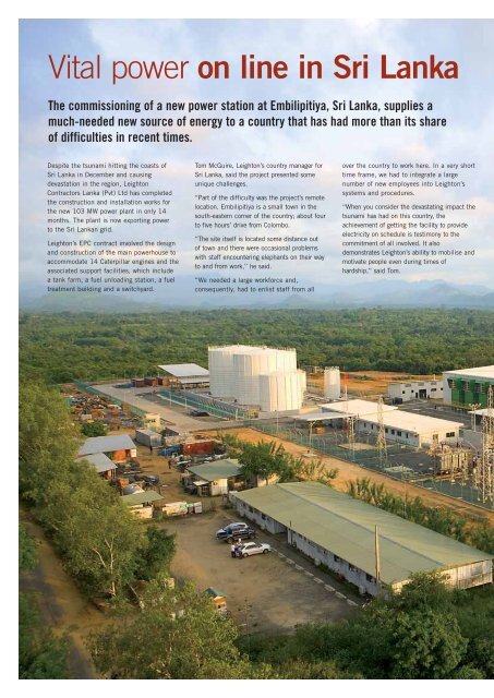 Leighton Asia News, July 2005 - Leighton Holdings