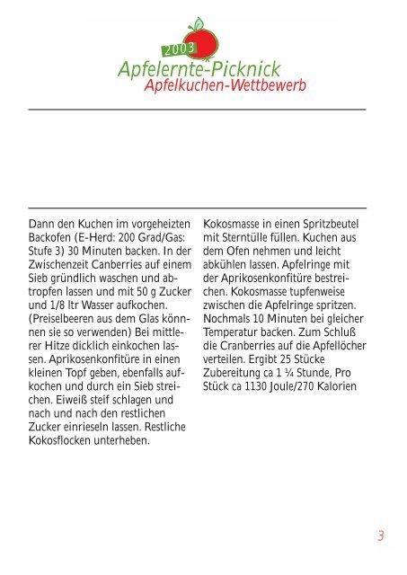 die Rezepte 2003.pdf - Obstgut Klosterberg