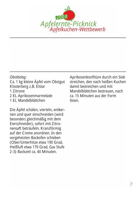 die Rezepte 2003.pdf - Obstgut Klosterberg