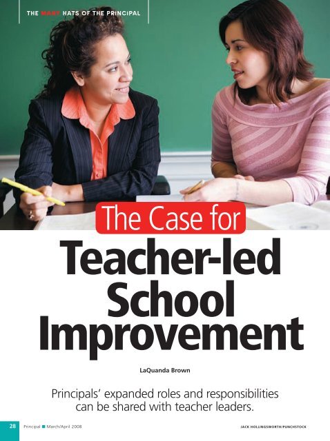 The Case for Teacher-led School Improvement - National ...