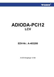 ADIODA-PCI12 LCV EDV-Nr.: A-403200 - Messcomp Datentechnik ...