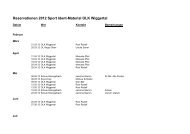Reservationen 2012 Sport Ident-Material OLK Wiggertal