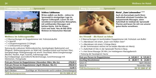 Klangmassage Marke Brandenburg - Reiseland Brandenburg