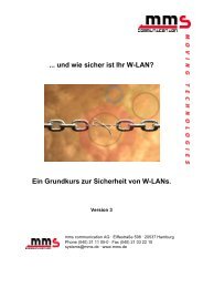 WLAN Sicherheits - ARGE wireless-solution