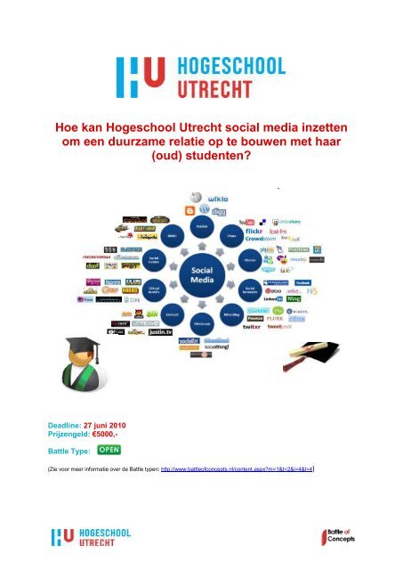 Hoe kan Hogeschool Utrecht social media ... - Battle of Concepts