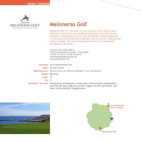 Canary Islands Golf Course Guide