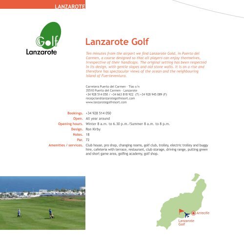 Canary Islands Golf Course Guide