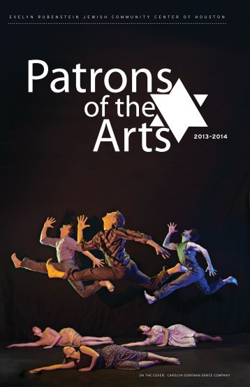 Patrons of the Arts brochure - Jewish Community Center