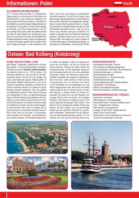 Bad Kolberg (Kolobrzeg) - Reisebüro Paul