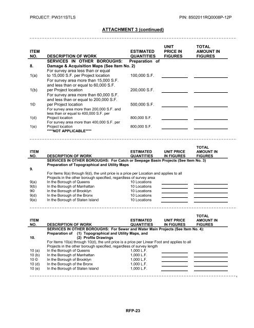 REQUEST FOR PROPOSALS - DDC Document Exchange - NYC.gov