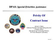 Privity Of Contract Issue - DCMA