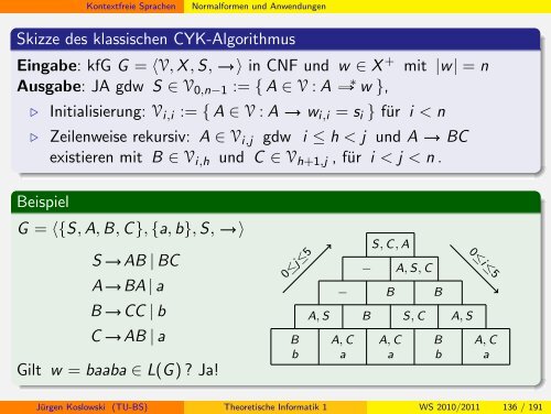 Handout - Institut fÃ¼r Theoretische Informatik - Technische ...