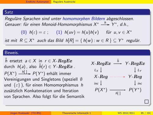 Handout - Institut fÃ¼r Theoretische Informatik - Technische ...