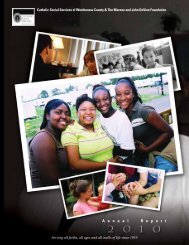 2010 Annual Report - Catholic Social Services Washtenaw County