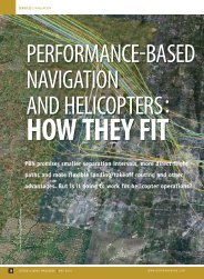 PERFORMANCE BASED NAVIGATION AND HELICOPTERS : - ABAG