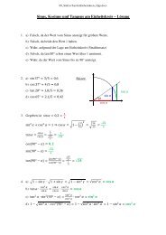 Sinus, Kosinus und Tangens am Einheitskreis â LÃ¶sung - Mathe-oli.de