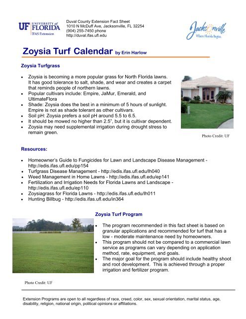 Zoysia Shade Tolerance Chart