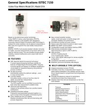 Model 7150 Meter General Specification - Istec Corp.