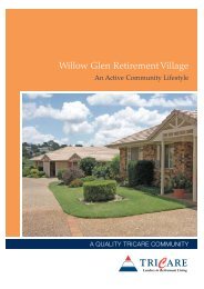 Willow Glen Retirement Village - TriCare