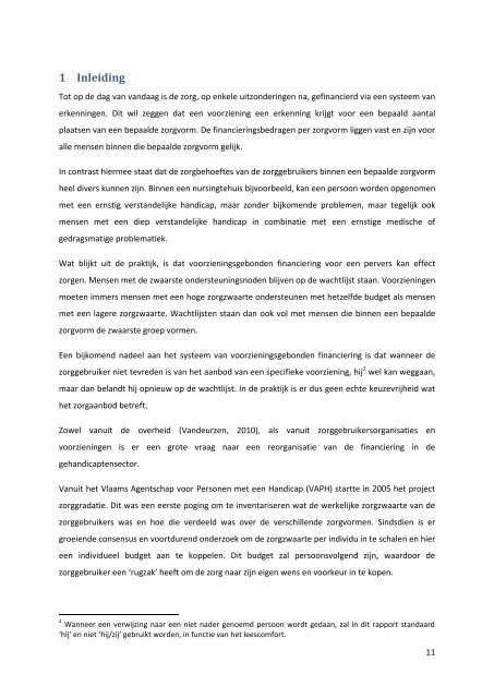 ZZI Tijdsregistratie onderzoek uitgebreid rapport - vzw Stijn