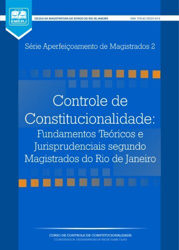 Controle de Constitucionalidade - Emerj - Tribunal de JustiÃ§a do ...