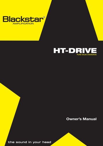 HT-DRIVE - Blackstar Amplification