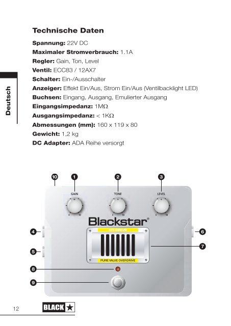 HT-DRIVE - Blackstar Amplification