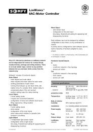 Outdoor Lighting Receiver Rts Somfy