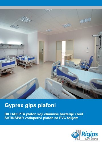 Gyprex gips plafoni - Rigips