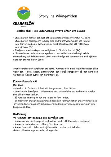 Storyline Vikingatiden