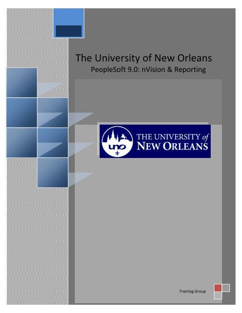 Download - The University of New Orleans - PeopleSoft Training