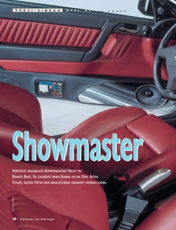 Showmaster - X-Dream Car Audio