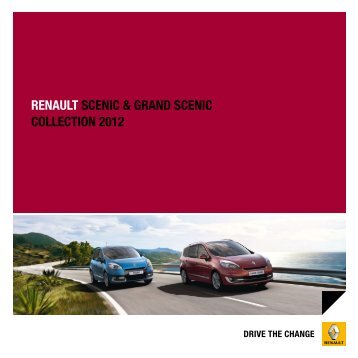 RENAULT SCENIC & GRAND SCENIC COLLECTION 2012