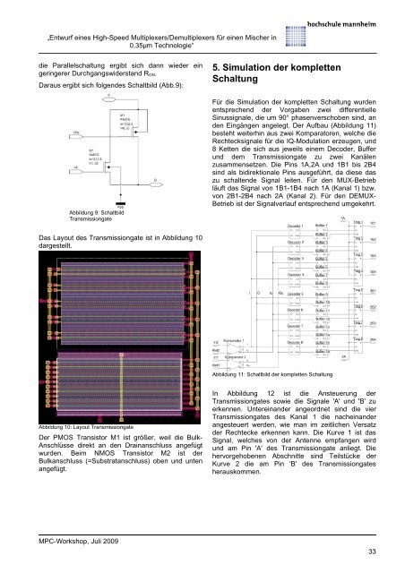 Der UMC 0.18 Design Flow am Beispiel eines PDA ... - Mpc.belwue.de