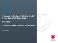 Innovative design of trials