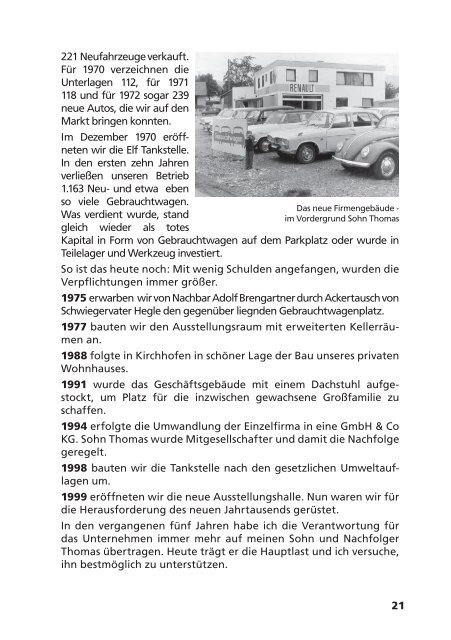 Vom Hirtenjunge zum Autohändler. - Autohaus Gutmann