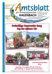 32/2013 - Verbandsgemeinde Hagenbach