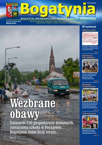 Bogatynia znów liczy straty.