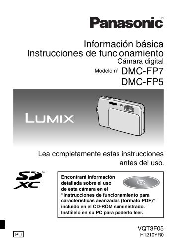 Manual de Usuario DMC-FP7 (esp) - Panasonic