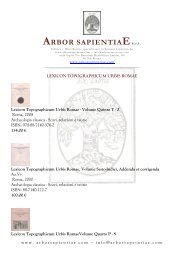 Lexicon Topographicum Urbis Romae - Arbor Sapientiae
