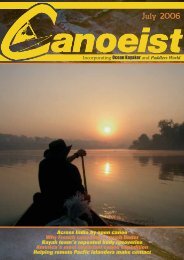 July 2006 - Canoeist Magazine