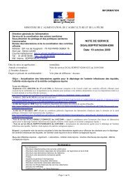 NOTE DE SERVICE DGAL/SDPPST/N2009-8288 Date: 19 ... - RESPE