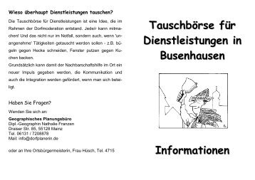 Faltblatt zur Info allgemein - Nathalie Franzen - Geographisches ...