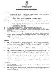 determina 729 - Albo pretorio - Comune di Celle Ligure