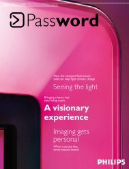 A visionary experience - Philips Research