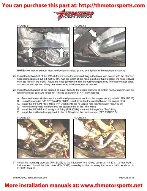 Turbonetics 350Z Turbo Kit Installation Manual 15134-t.pdf