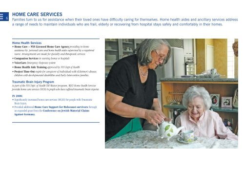 annual review 2008 - Westchester Jewish Community Services